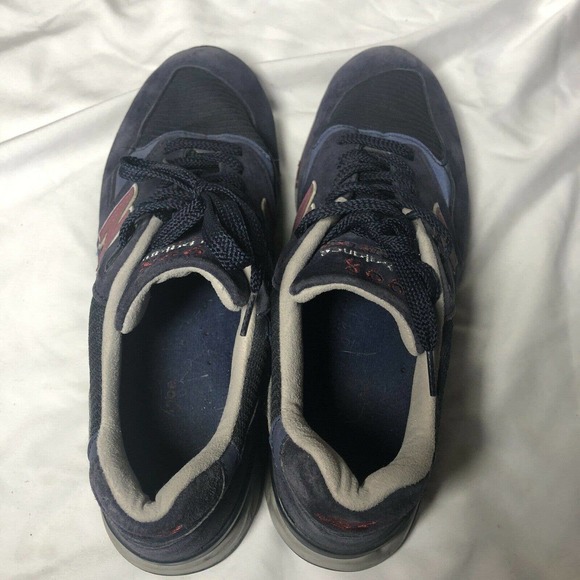 New Balance 998 MB Navy Blue Red Suede‎ Sneakers Size 10.5 Men main image 6